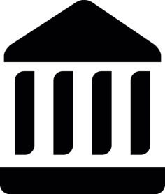 Monument Temple Columns Engraving Svg Design, Free Vectors File
